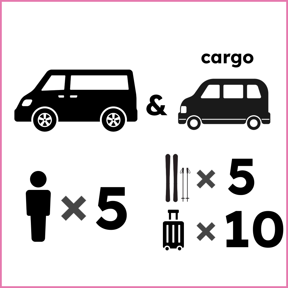 【Spring Special!!】MINI VAN + Cargo 2025/3/1~2025/5/31