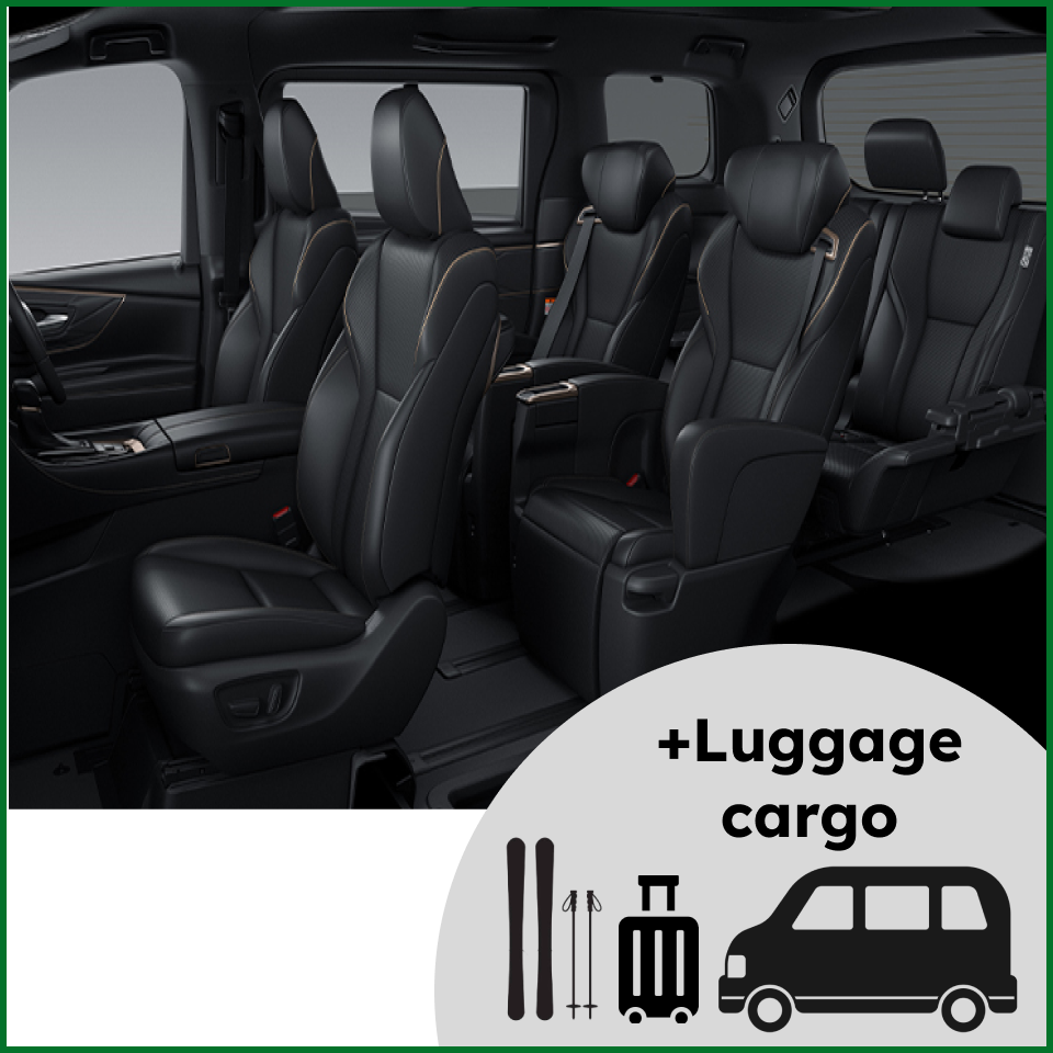 [Airport - Peak Season]Minivan + Cargo 2025/12/23-2026/02/28