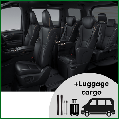 [Airport - Peak Season]Minivan + Cargo 2025/12/23-2026/02/28