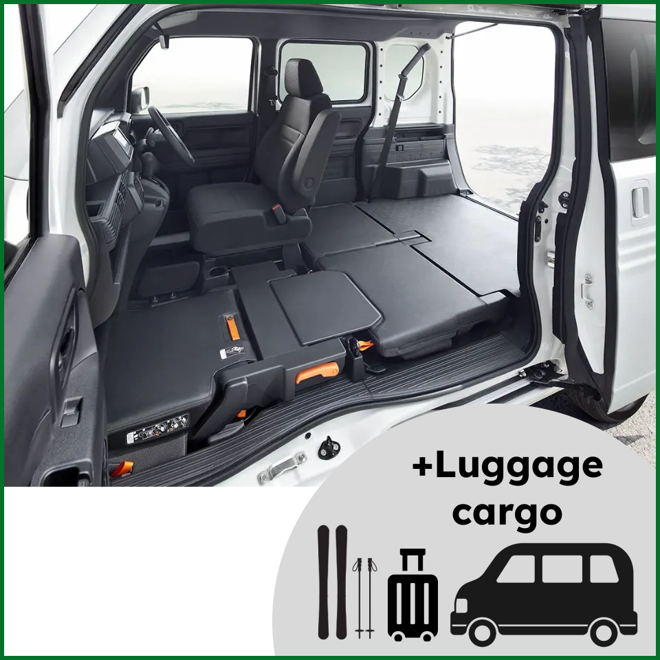 [Airport - Peak Season]Minivan + Cargo 2025/12/23-2026/02/28