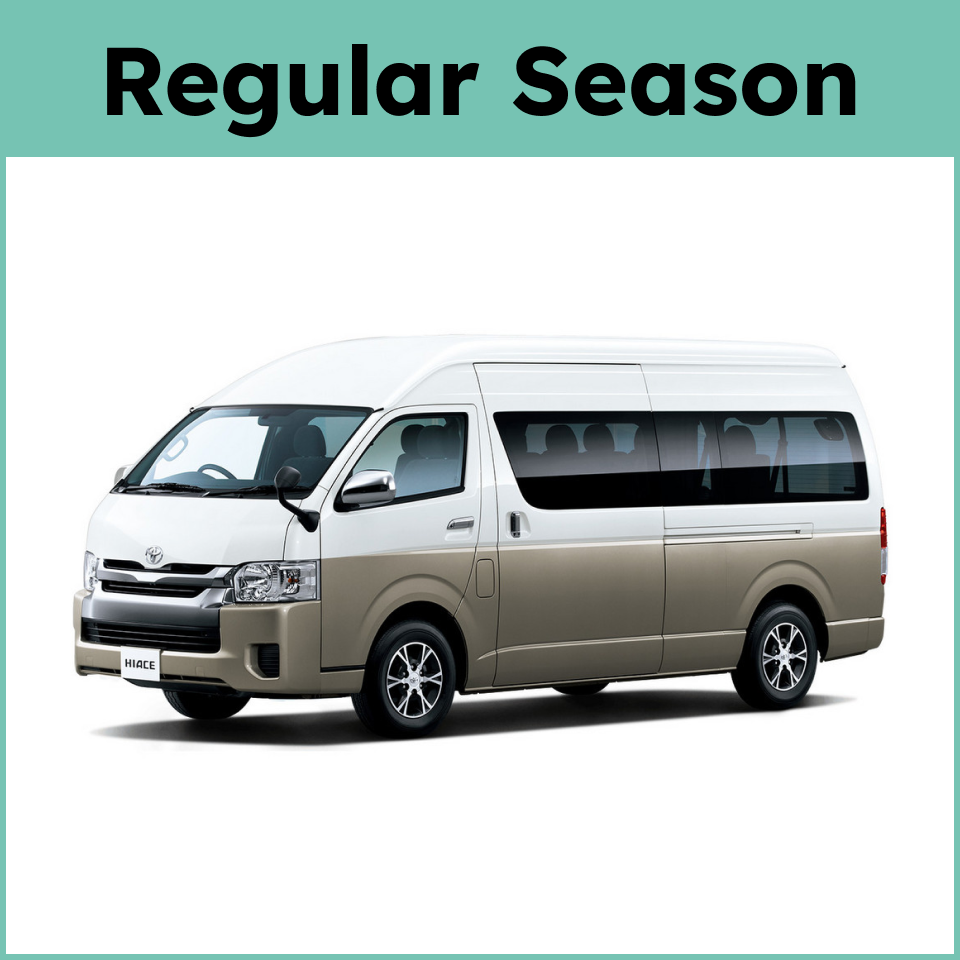 TOYOTA HIACE-Regular Season